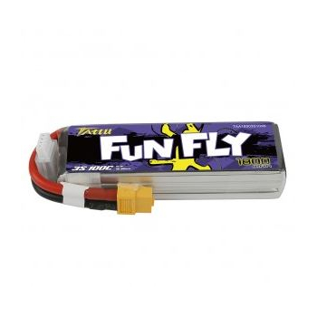 Akumulator Tattu Funfly 1800mAh 11.1V 100C 3S1P XT60